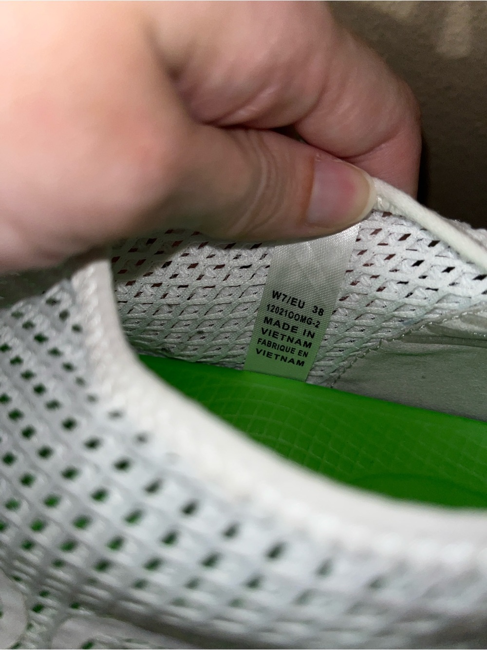 OOFOS OOriginal Slip-On Sneakers in White - Picture 6 of 9